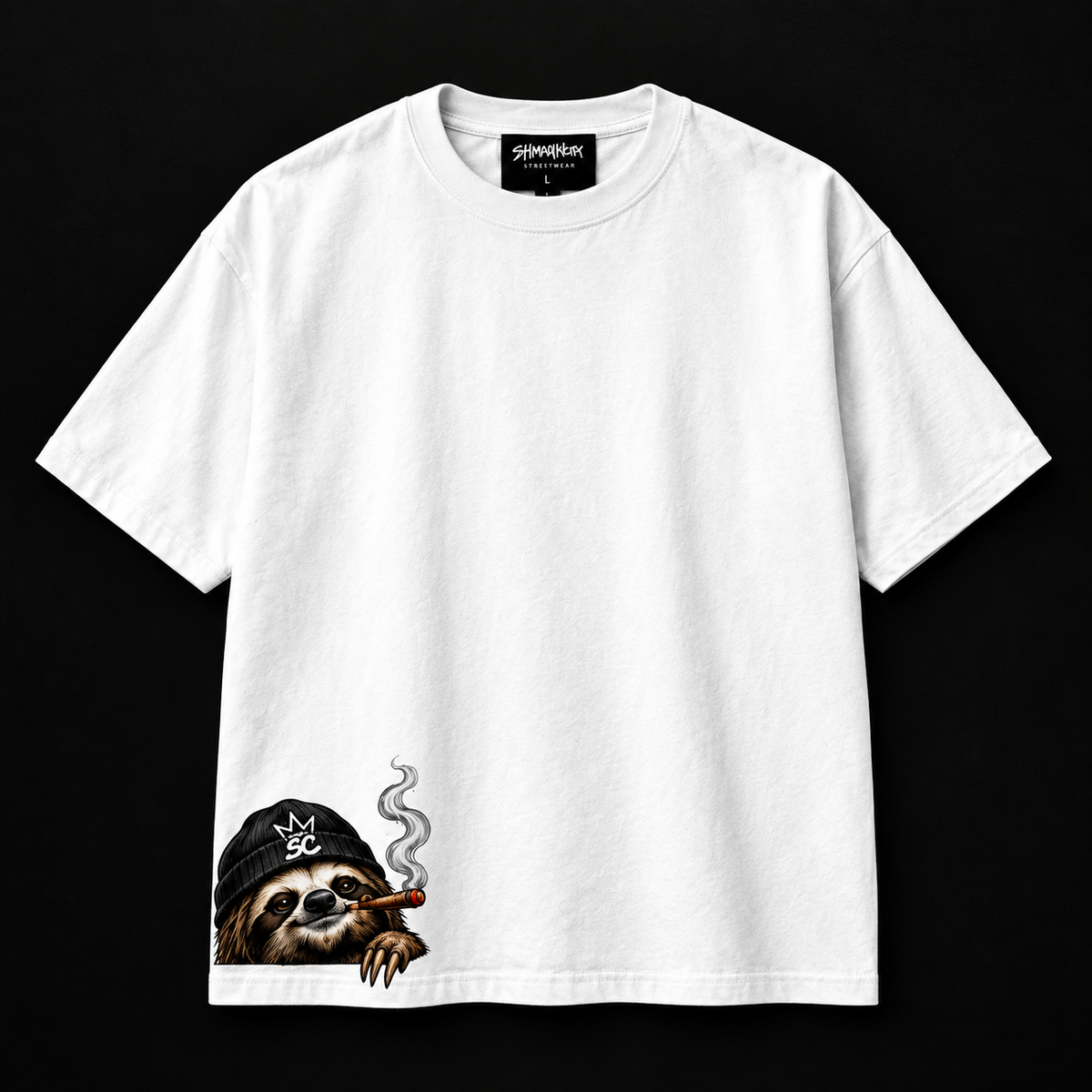 HIGH SLOTH — SMOKIN’ SLOTH TEE