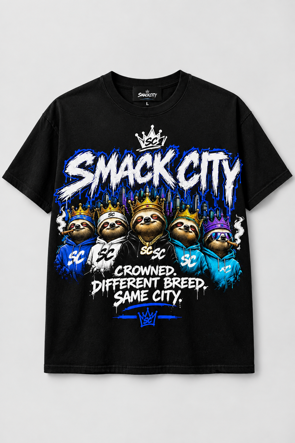 Smack City – Crowned Different Breed Same City Tee